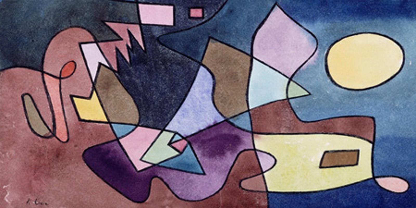 Paul Klee - Dramatic Landscape