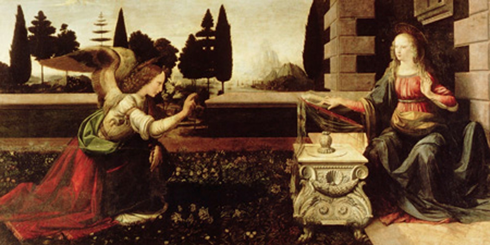 Leonardo Da Vinci - Annunciazione