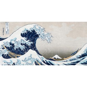 Katsushika Hokusai - The Wave off Kanagawa (detail)