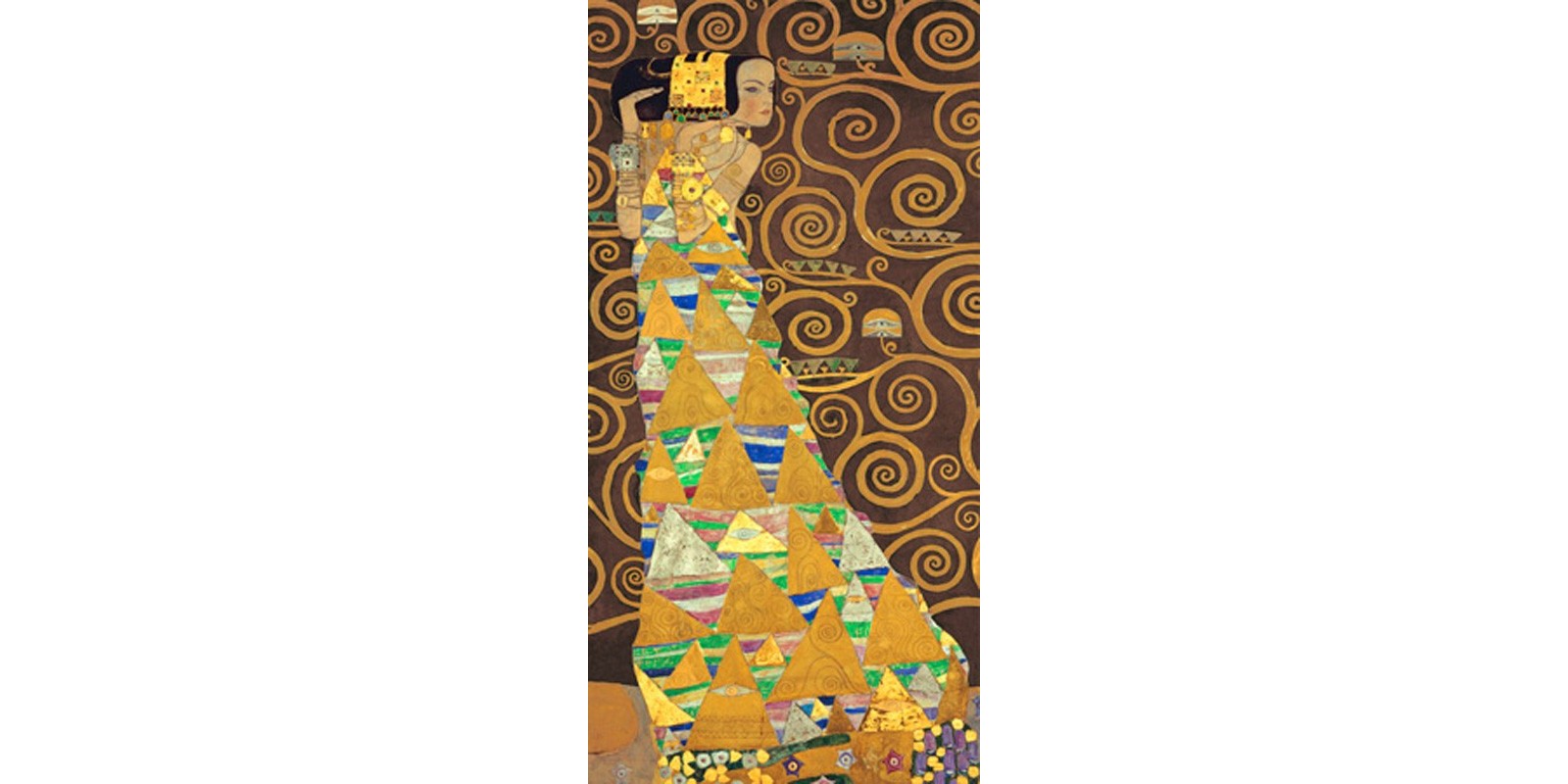 Gustav Klimt - Tree of Life (Brown Variation) I