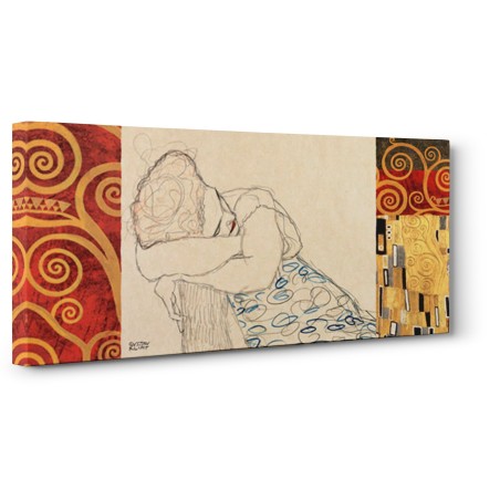 Gustav Klimt - Klimt Patterns - Woman Resting