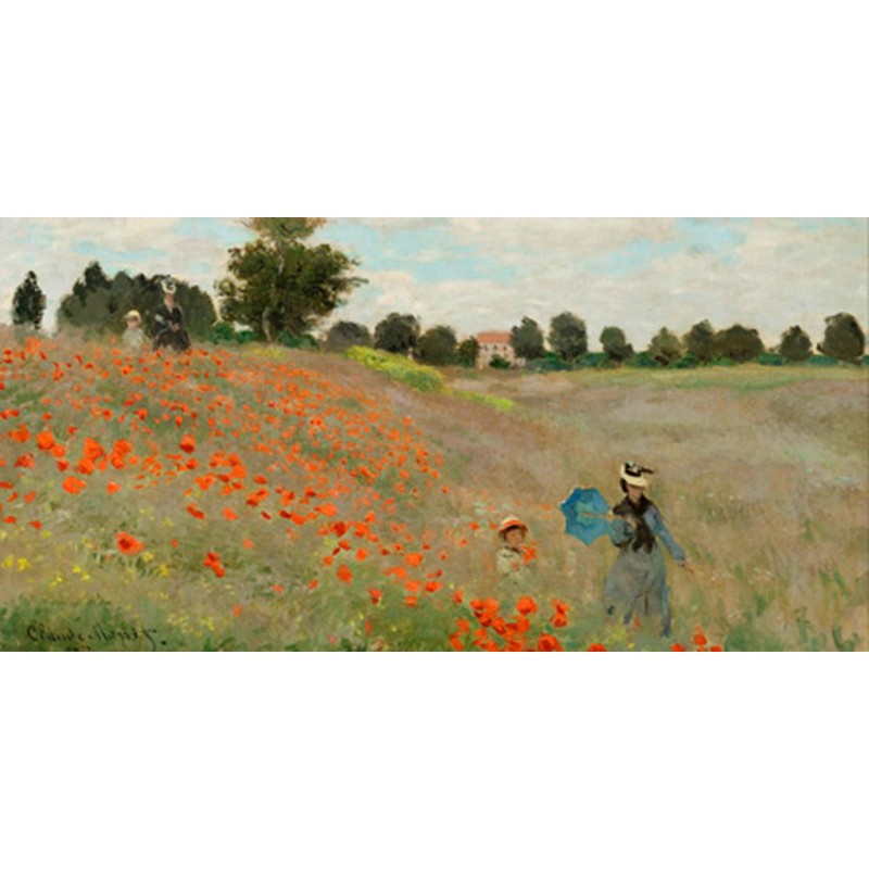Claude Monet - Coquelicots (detail)