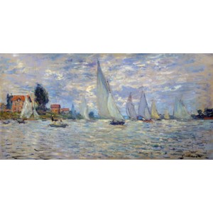 Claude Monet - Les barques régates à Argenteuil