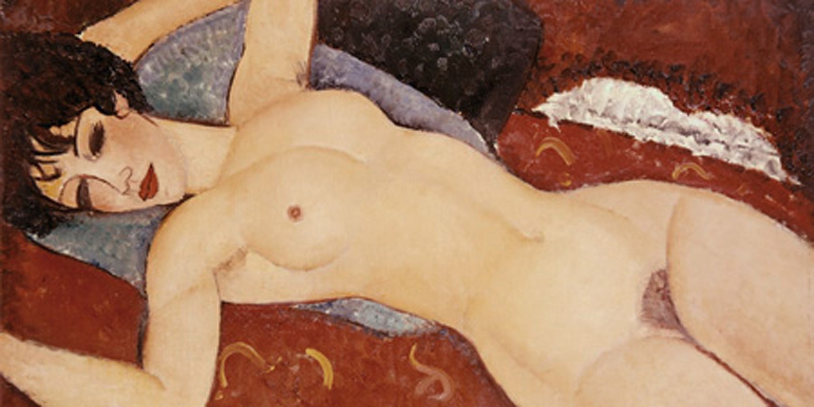 Modigliani Amedeo Clemente - Reclining Nude (detail)