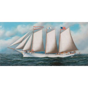 ANTONIO NICOLO GASPARO JACOBSEN - Three Masted Schooner 'Andrew C. Pierce'