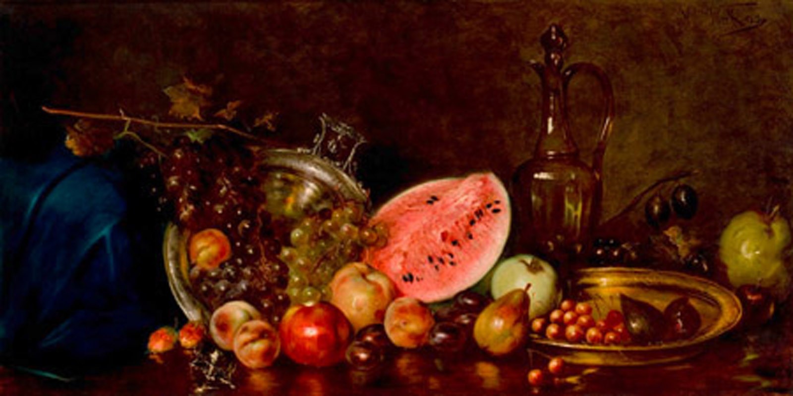Nikolaos Wokos - Still life with fruit