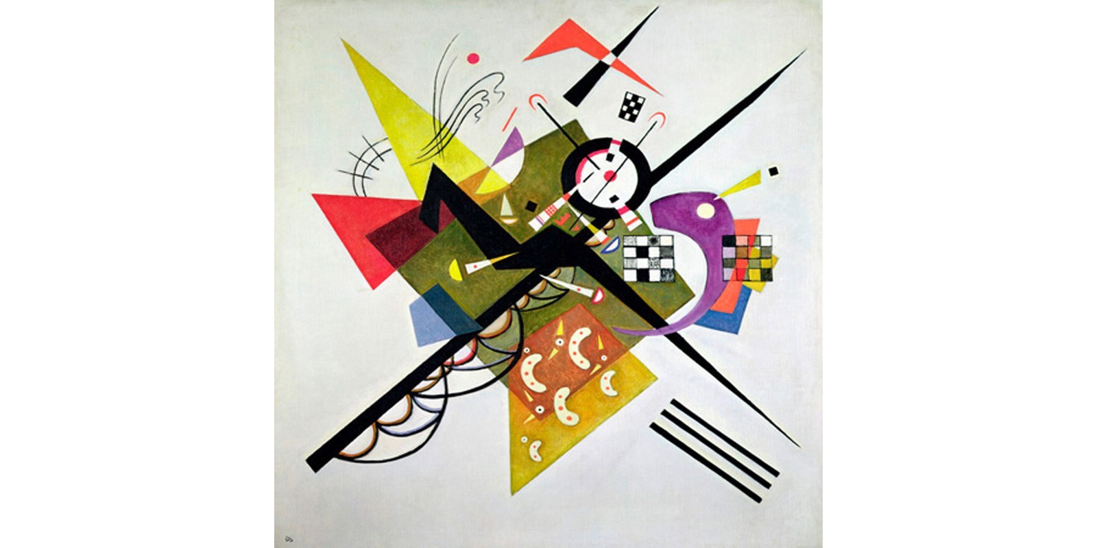 Wassily Kandinsky - On White II
