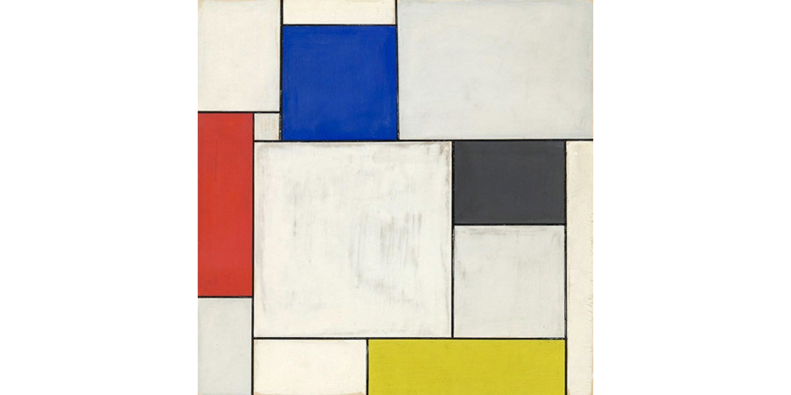 Piet Mondrian - Composition décentralisée