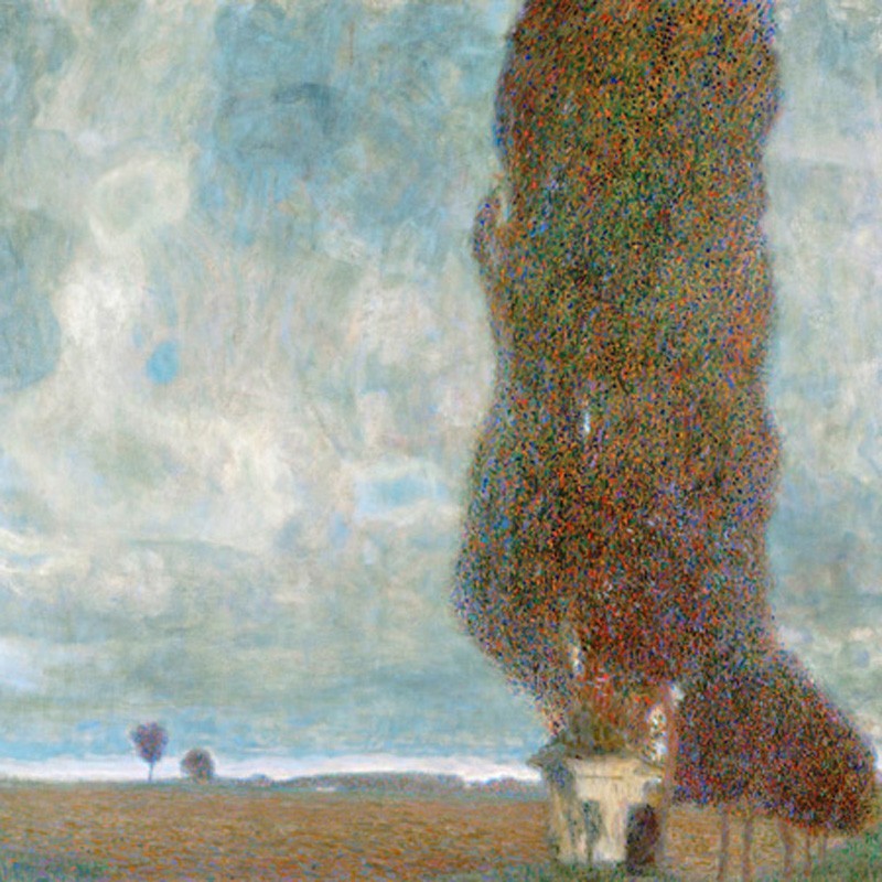 Gustav Klimt - Big Poplars