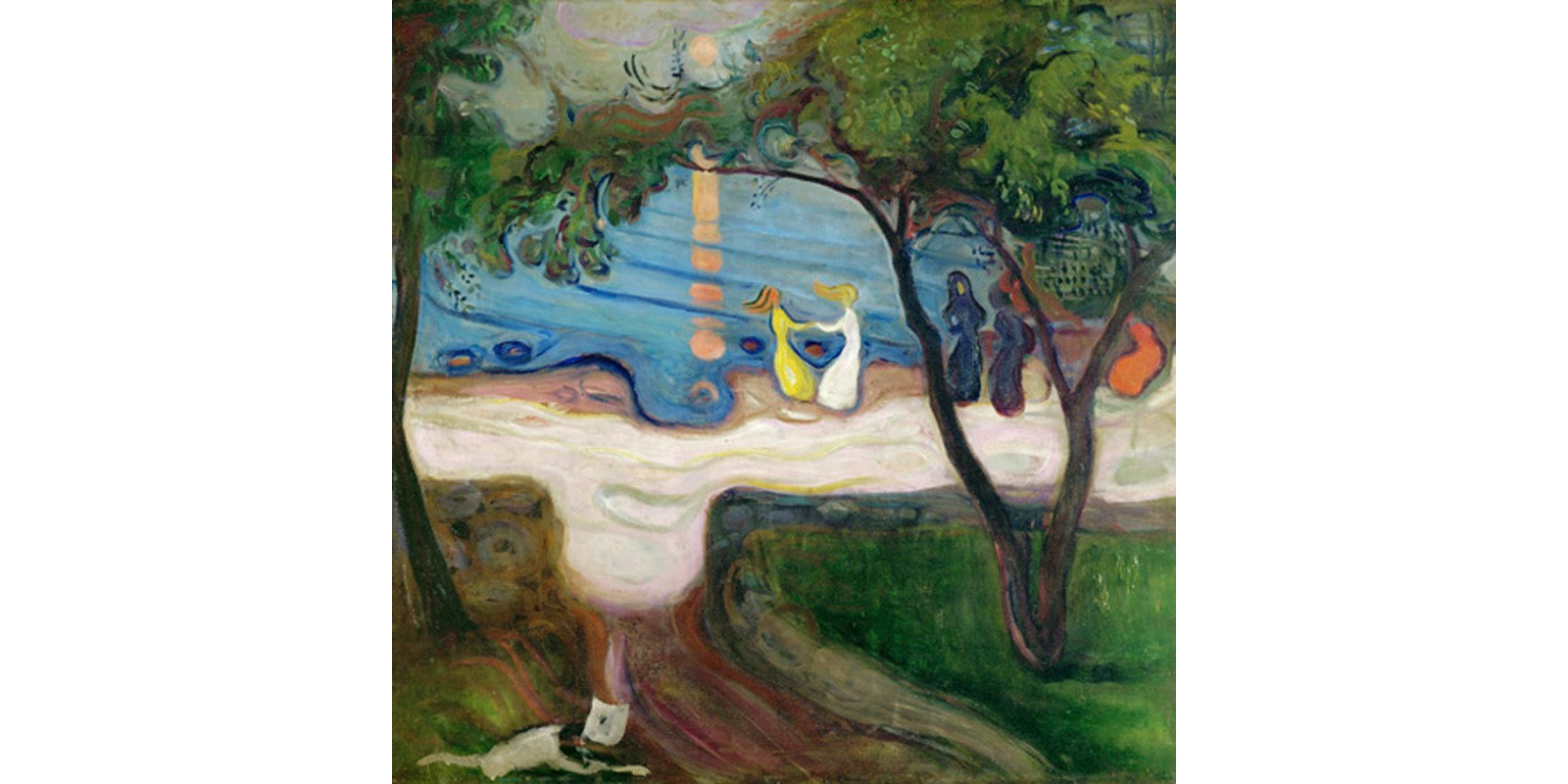 Edvard Munch - Dance on the Beach