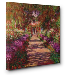 Claude Monet - Path in Monet's Garden, Giverny