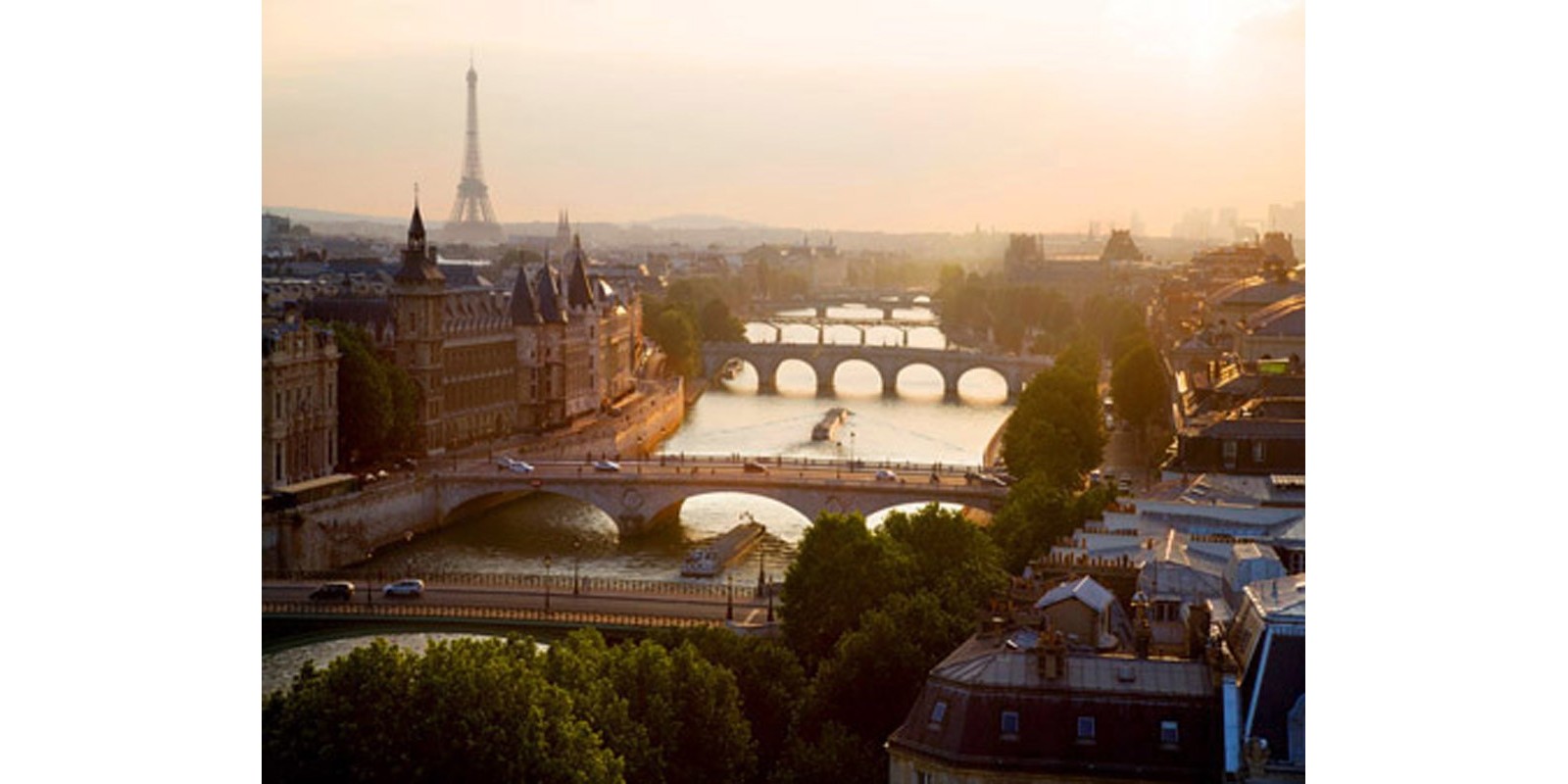 Michel Setboun - Bridges over the Seine river, Paris