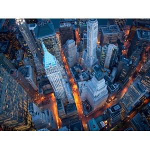 Cameron Davidson - Aerial view of Wall Street