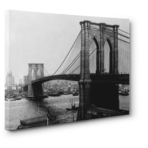A. Loeffler - Brooklyn Bridge, New York, 1900