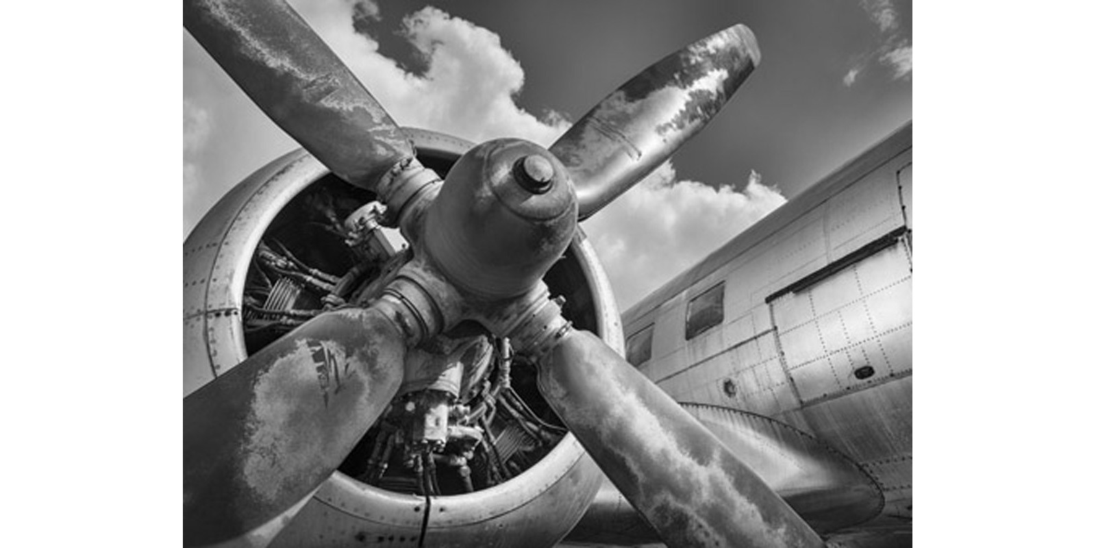 Anonymous - Vintage aircraft propeller