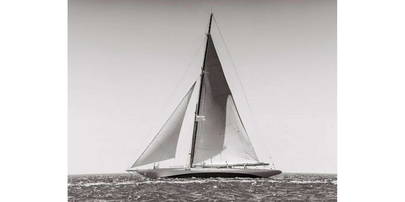 Anonymous - Classic racing sailboat