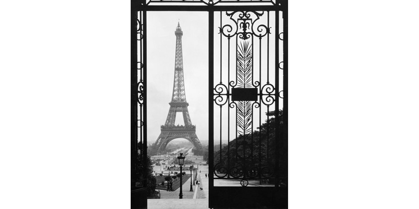 Anonymous - Eiffel Tower from the Trocadero Palace, Paris