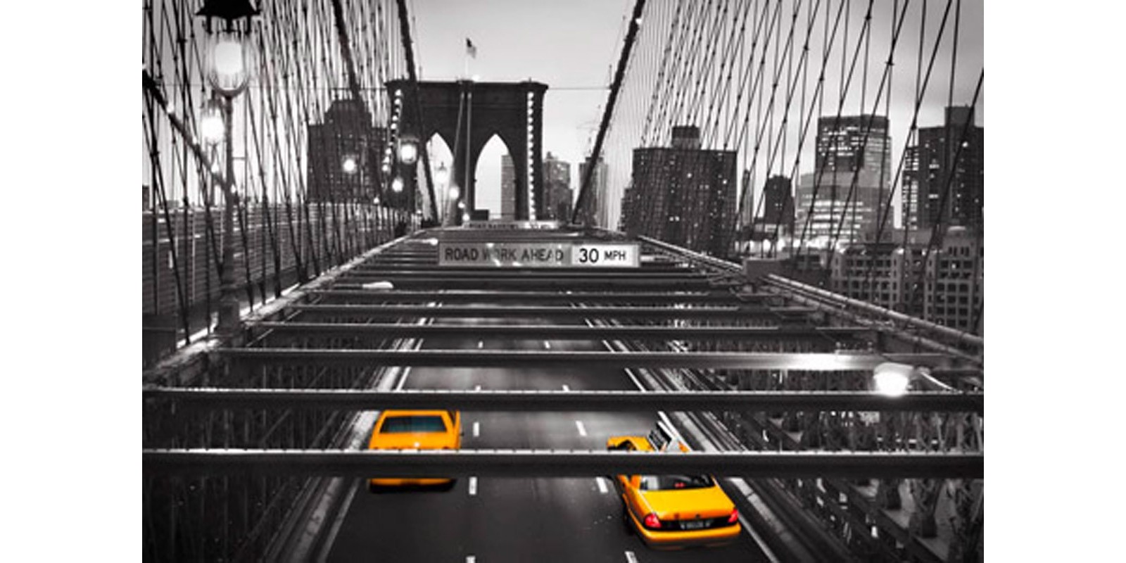 Anonymous - Taxi on Brooklyn Bridge, NYC
