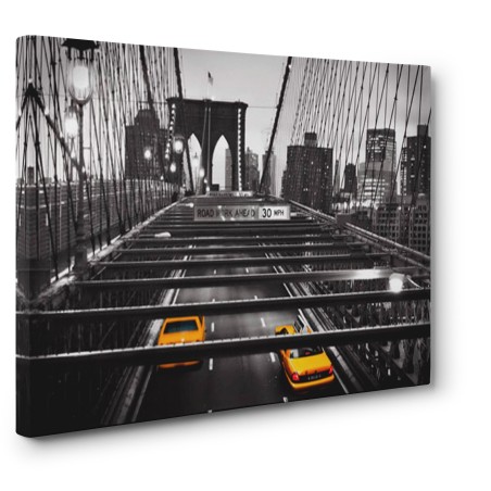 Anonymous - Taxi on Brooklyn Bridge, NYC