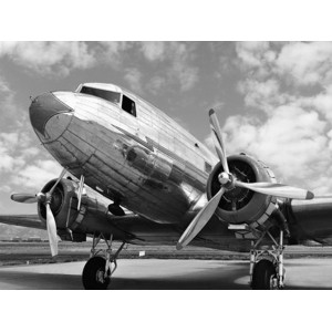Anonymous - DC-3 in air field, Arizona