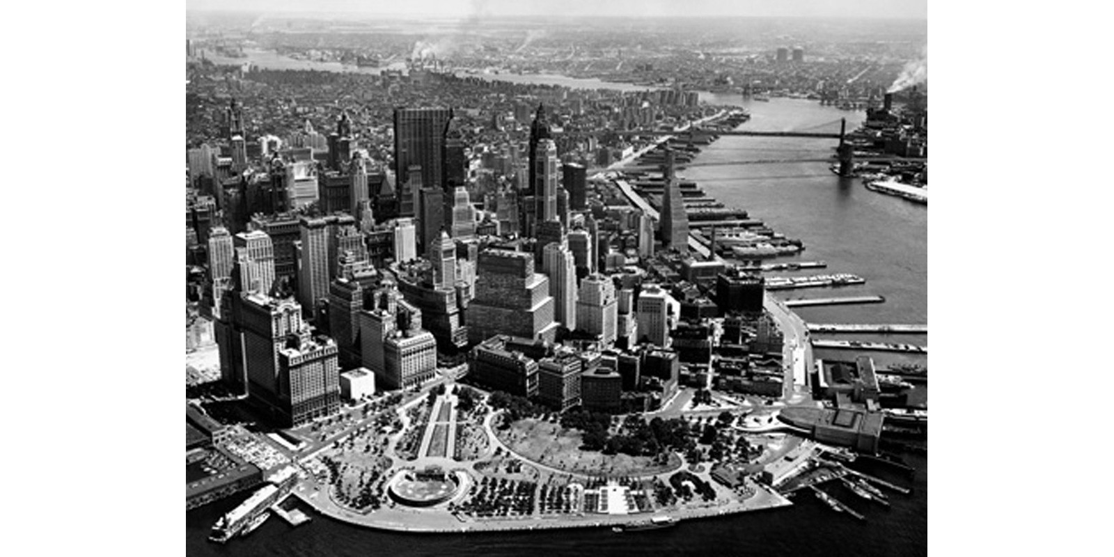 Anonymous - Aerial View of Manhattan