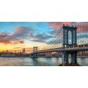 Anonymous - Manhattan Bridge at sunset, NYC