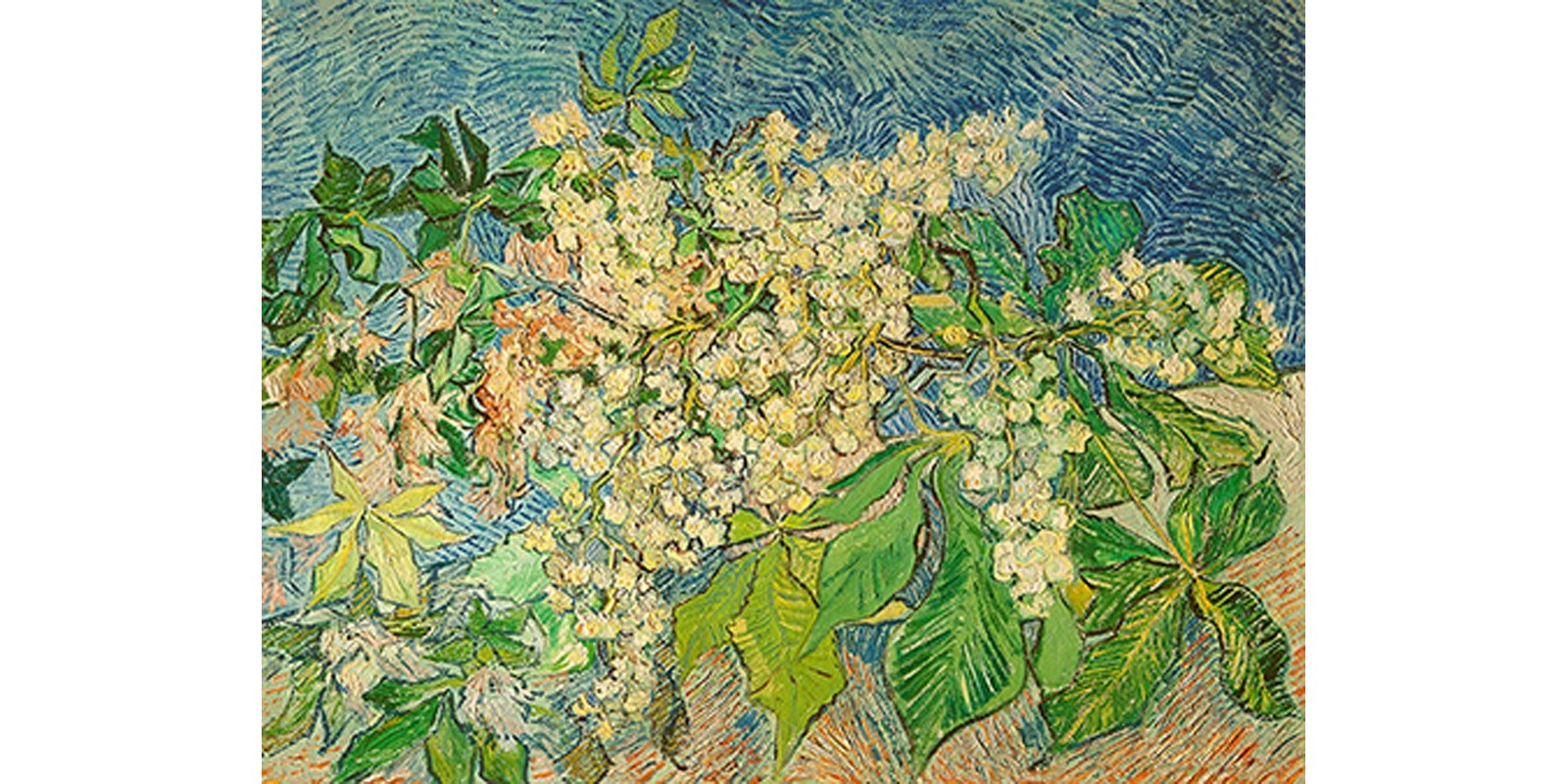 Vincent Van Gogh - Blossoming Chestnut Branch