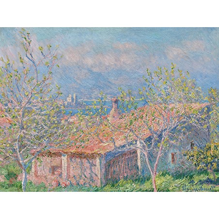 Claude Monet - Gardener's House at Antibes