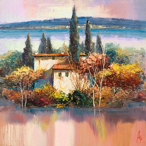Luigi Florio - Case sul lago