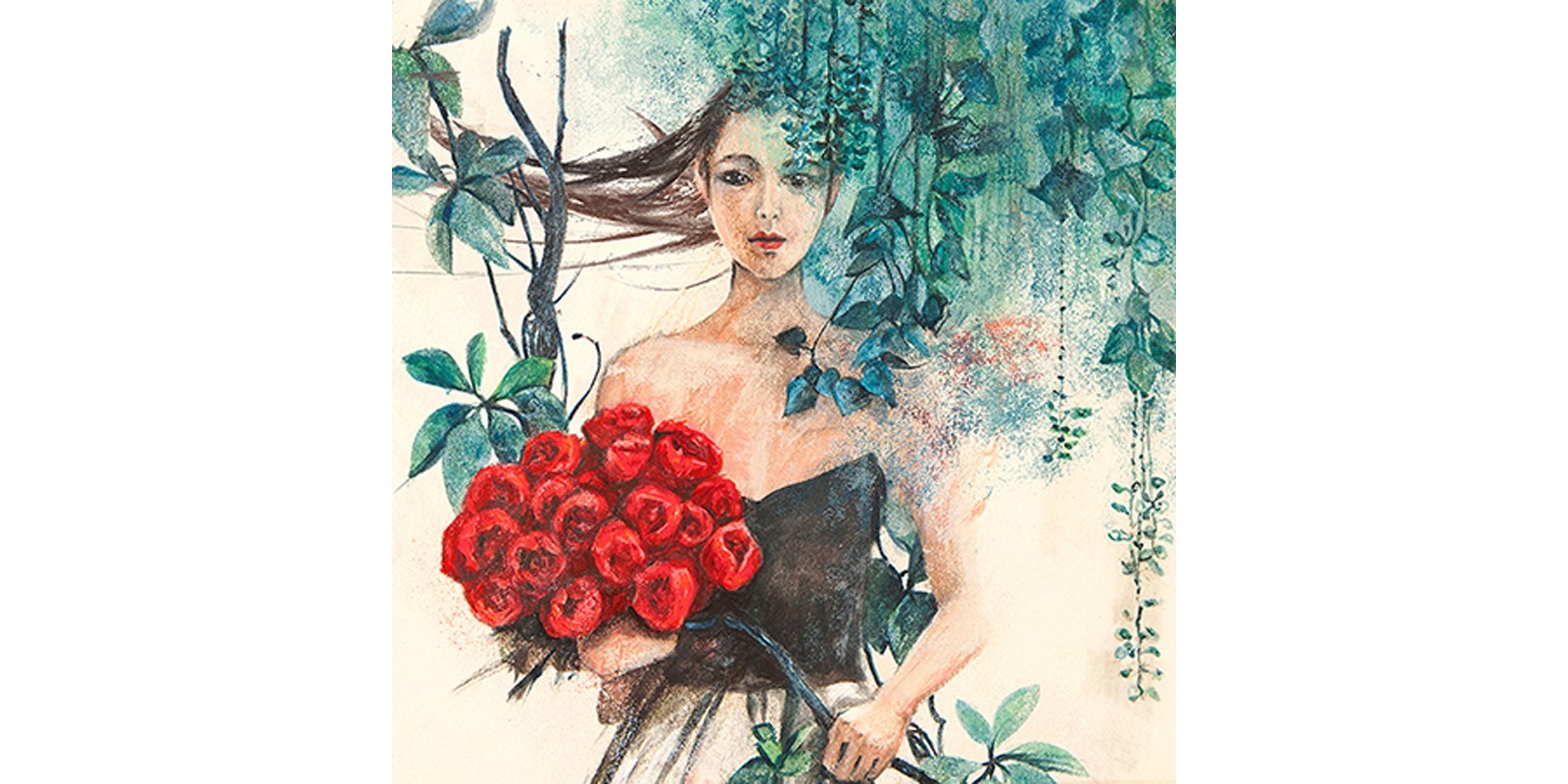 Erica Pagnoni - Fairy of the Roses (detail)