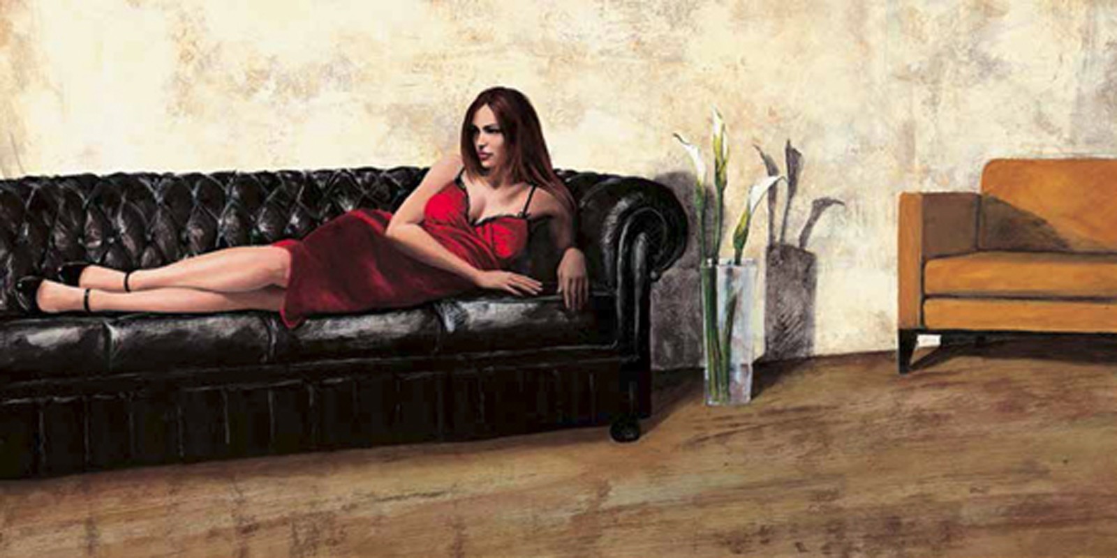 Andrea Antinori - The Black Sofa