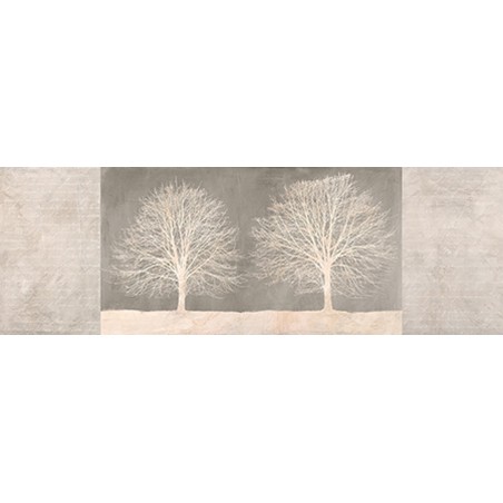 Alessio Aprile - Trees on Grey panel