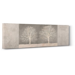 Alessio Aprile - Trees on Grey panel