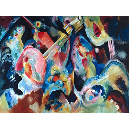 Wassily Kandinsky - Improvisation, The Deluge