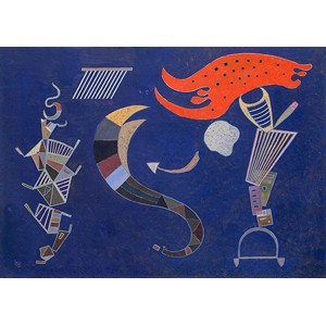 Wassily Kandinsky - La flèche, 1943 (Februar)