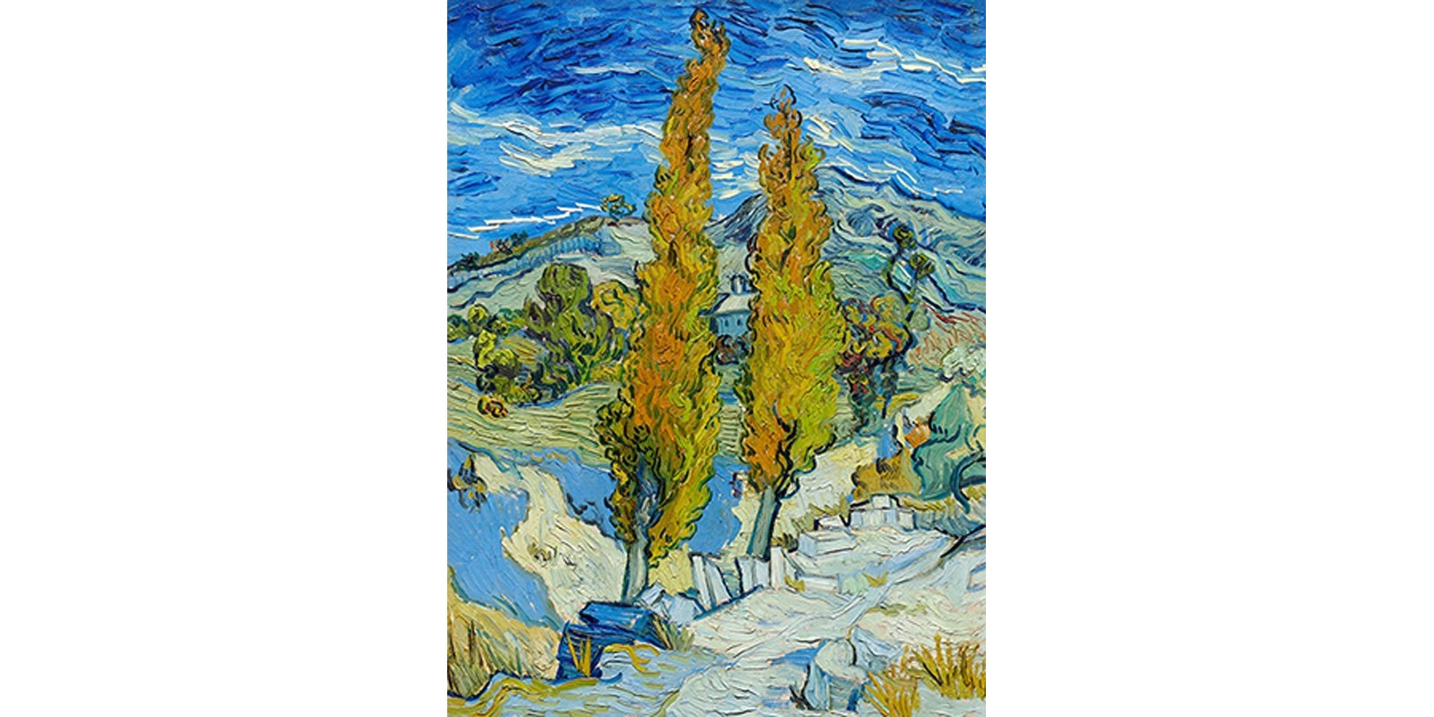 Vincent Van Gogh - The Poplars at Saint-Rémy