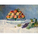 Renoir Pierre Auguste - Still Life with Peaches and Grapes