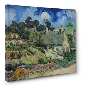 Vincent Van Gogh - Chaumes de cordeville a Auvers