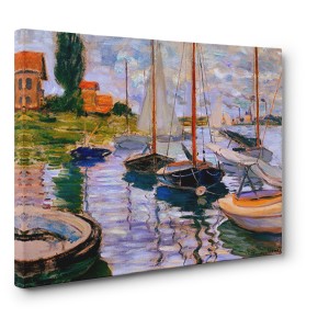 Claude Monet - Voiliers sur la Seine