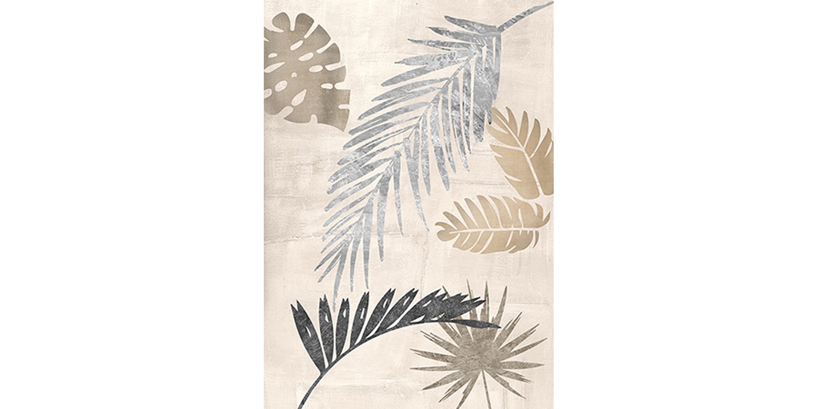 Eve C. Grant - Palm Leaves Silver III
