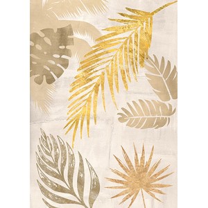 Eve C. Grant - Palm Leaves Gold I