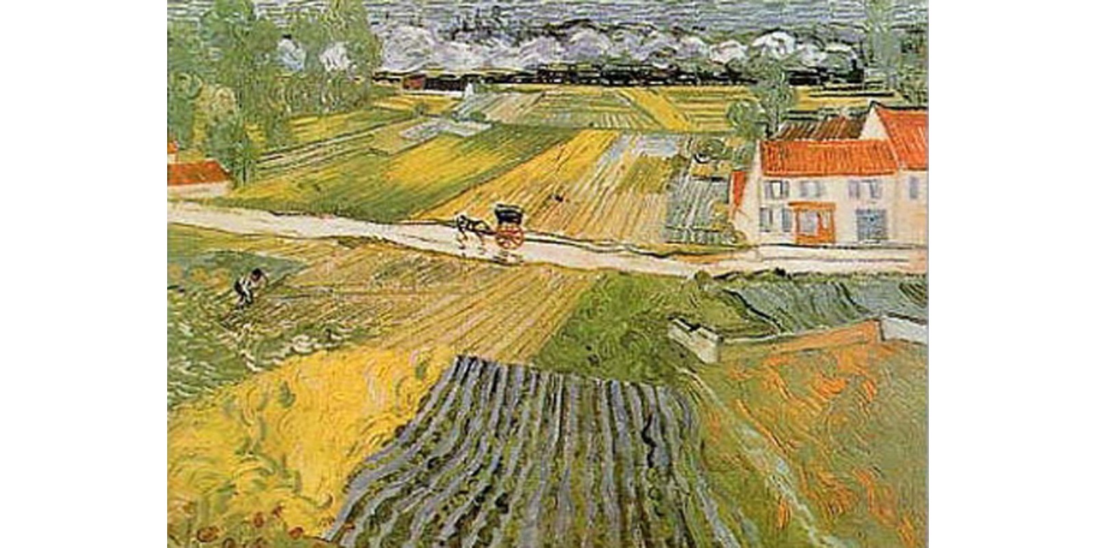 Vincent Van Gogh - Paesagio d' Auvers dopo la pioggia