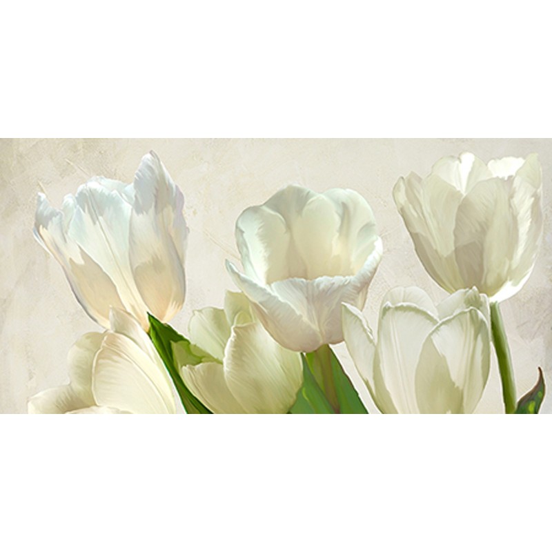Luca Villa - White Tulips (detail)