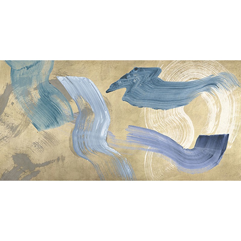 Haru Ikeda - Blue Waves on Gold