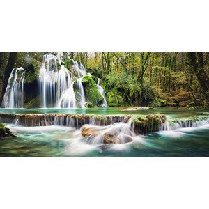 Pangea Images - Waterfall in a forest