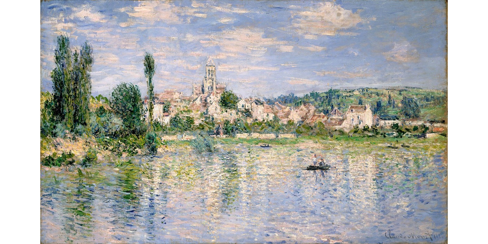 Claude Monet - Vetheuil in summer
