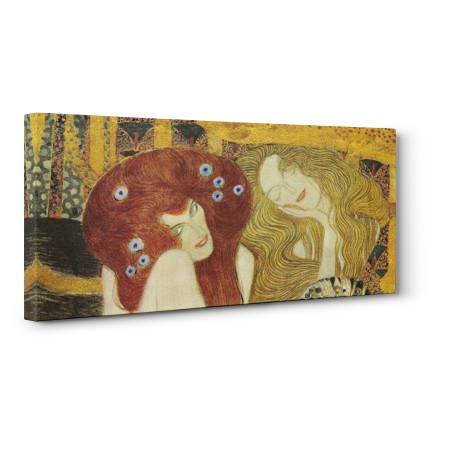 Gustav Klimt - Beethoven Frieze (detail)