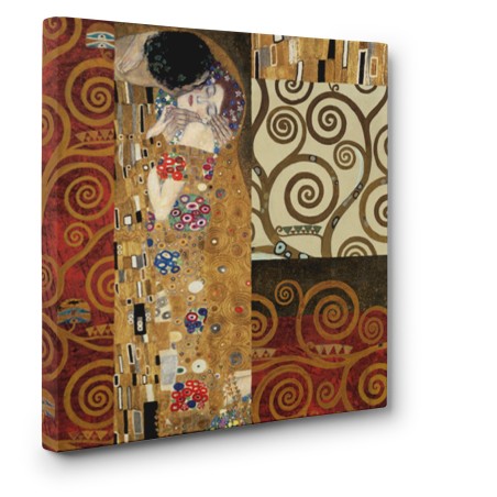Gustav Klimt - Klimt Details (The Kiss)