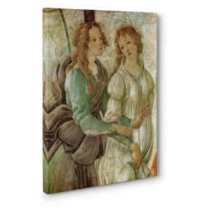 Sandro Botticelli - Venere offre doni (part)