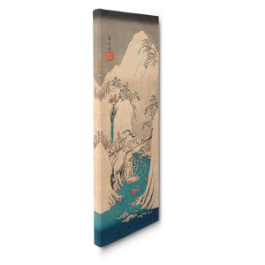 Ando Hiroshige - Snowy Gorge